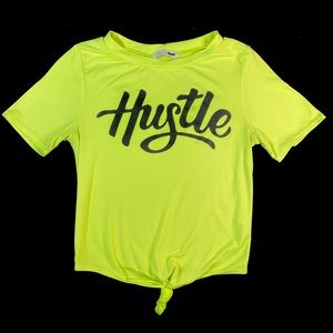 Fashion Nova “Hustle” Crop Top T-Shirt